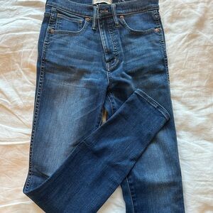 Madewell 10” High Rise Skinny Jeans